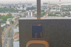 Toilette mit Weitsicht Swissôtel Tallinn 30 OG